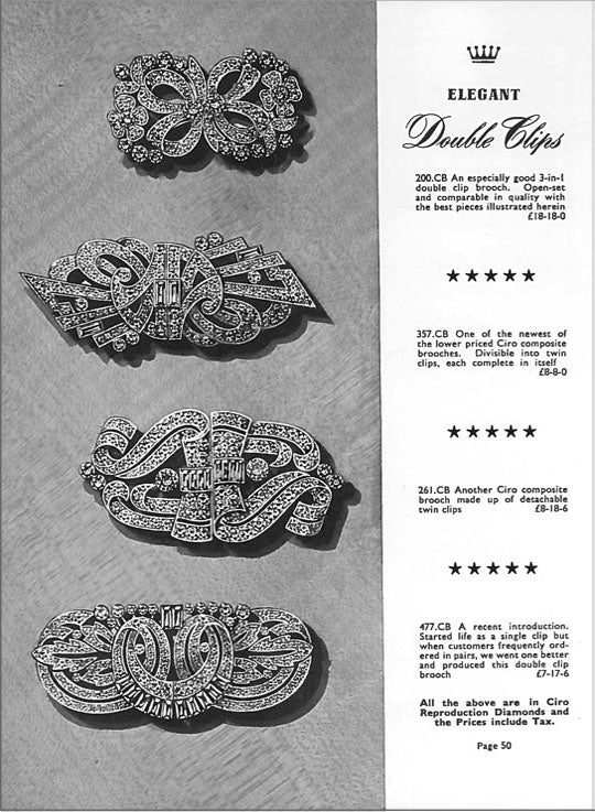Ciro Pearls & Jewels 1953 catalog